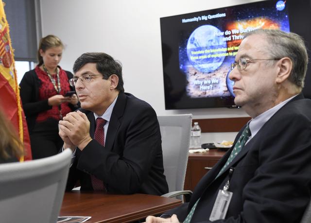 NASA image: Embassy of Spain visit