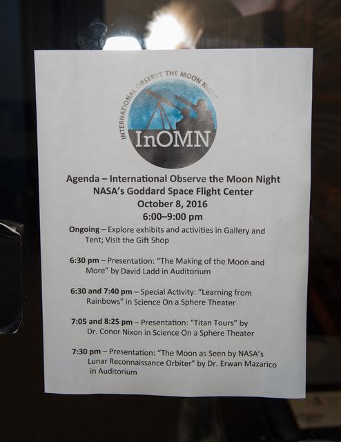 NASA image: International Observe the Moon Night at the Goddard Visitor Cent