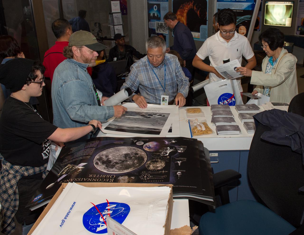 International Observe the Moon Night at the Goddard Visitor Center