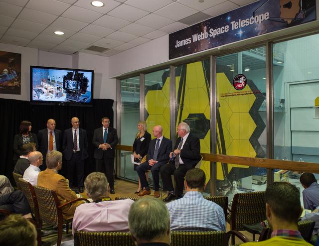 NASA image: James Webb Space Telescope Mirror Reveal