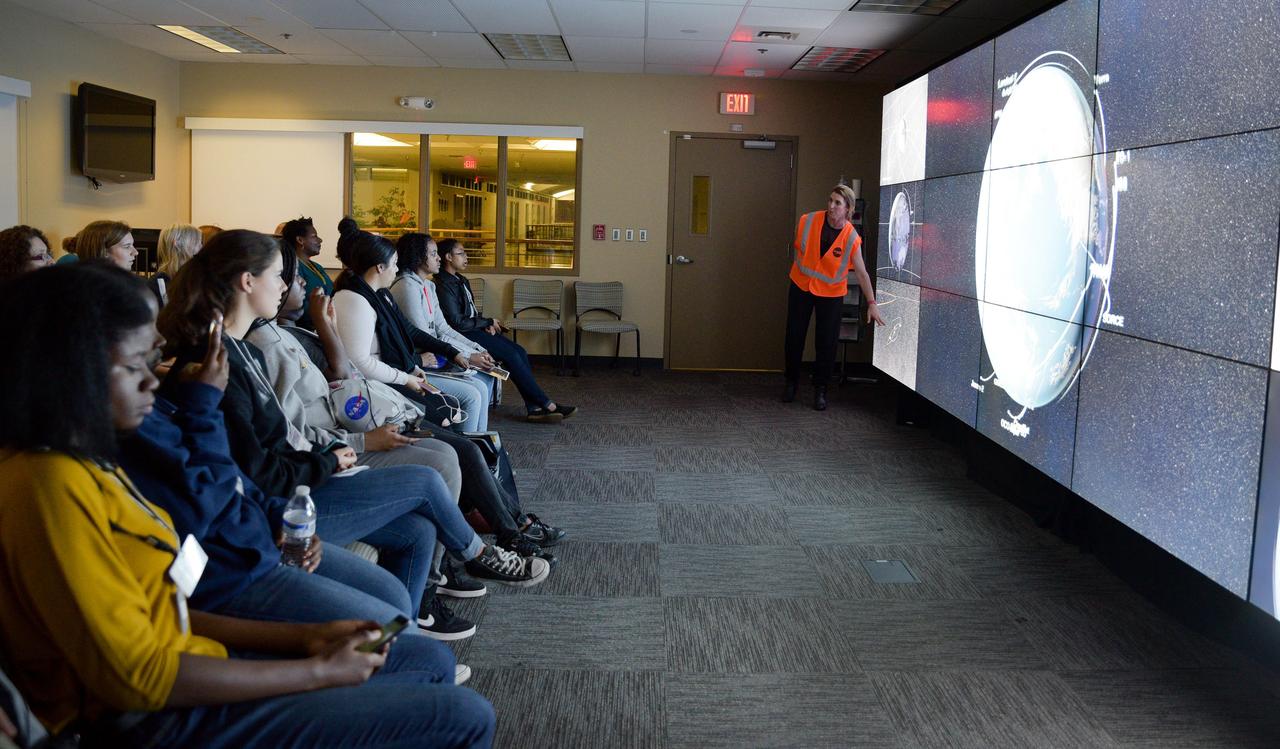 Girls Night In was held at Goddard on Nov 4-5, 2016.  This is a pilot program which reinvigorates, Girls Night In was held at Goddard on Nov 4-5, inspires and engages high school girls who may be struggling or not fully engaged in STEM