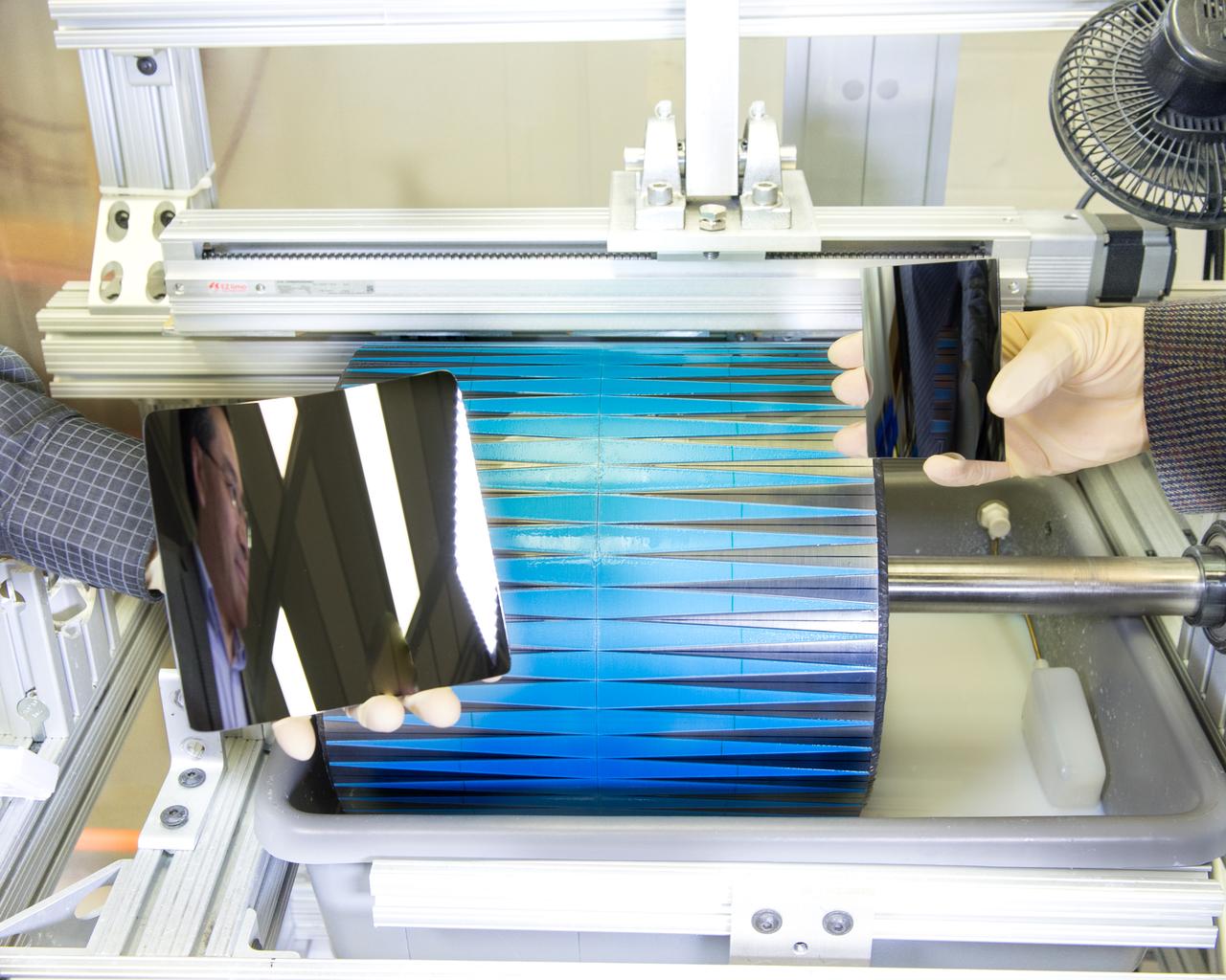 Cutting Edge Magazine.Will Zhang.Vince Bly.Raul Rivera developing single crystal silicon mirrors