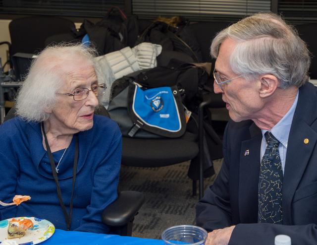 Dr. Nancy Grace Roman visits James Webb Space Telescope (JWST) a