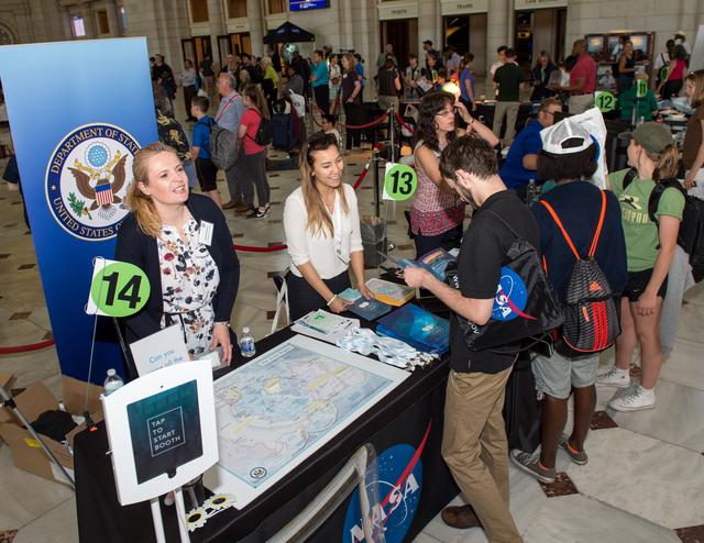 2017 NASA Earth Day at Union Station, Washington DC