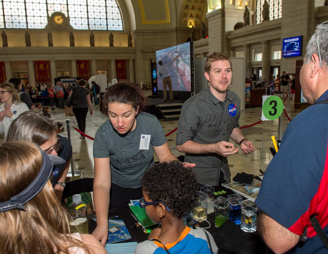 2017 NASA Earth Day at Union Station, Washington DC