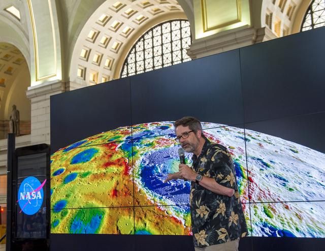 2017 NASA Earth Day at Union Station, Washington DC. Mr. Ernie W