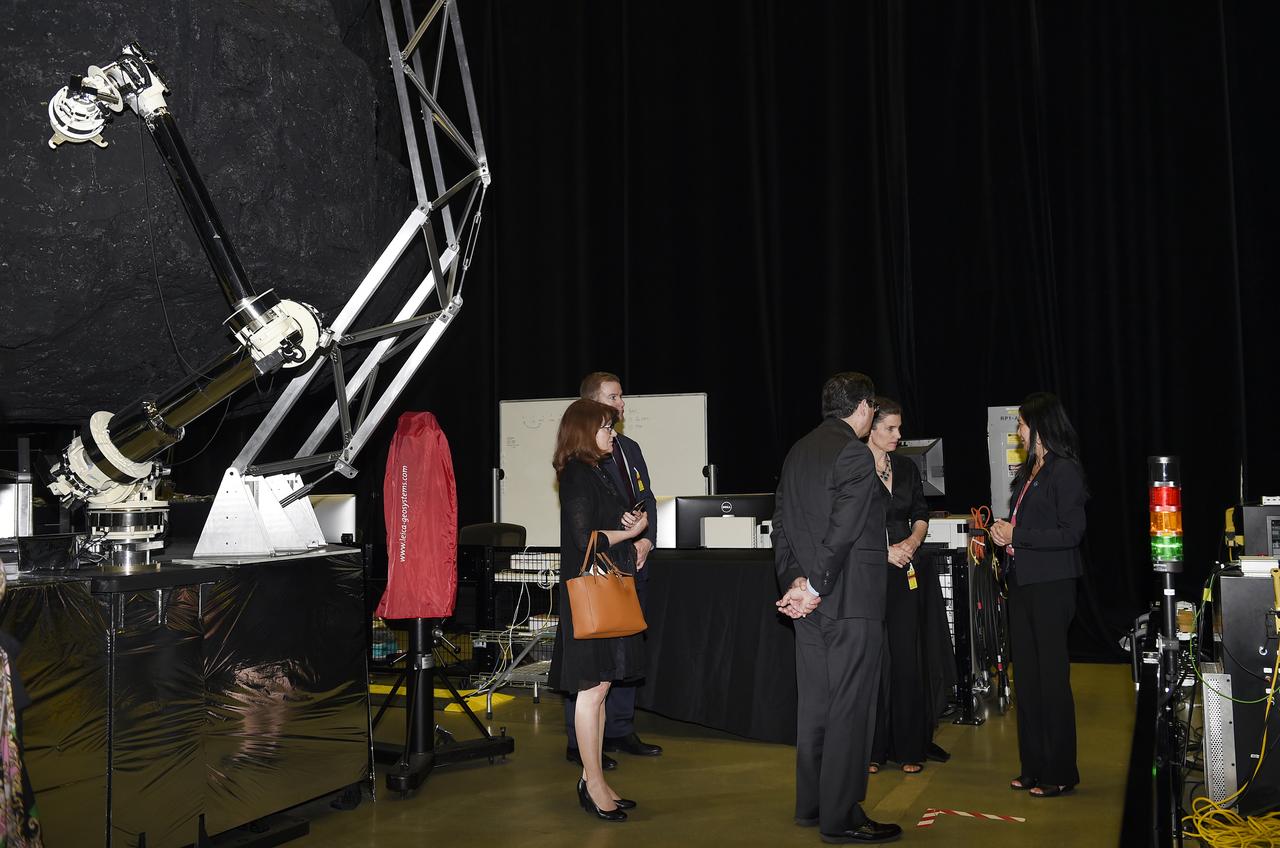 Canadian Minister of Science Honourable Kirsty Duncan and staff visited Goddard on May 4, 2017. They toured Hyperwall with talks on Terra, CloudSat, OSIRIS-REx and JWST and had an overview of Robotic Operations Center.