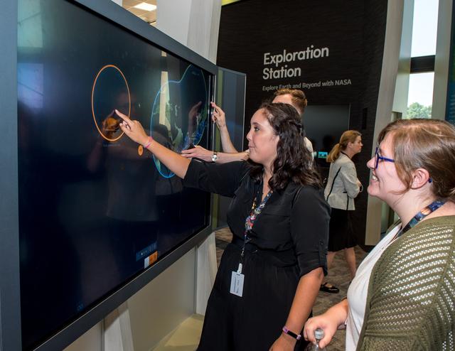 NASA image: Neighborhood Earth Opening at the Visitor Center