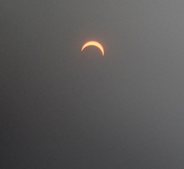 NASA image: Solar Eclipse viewing at the Goddard Space Flight Center Mall