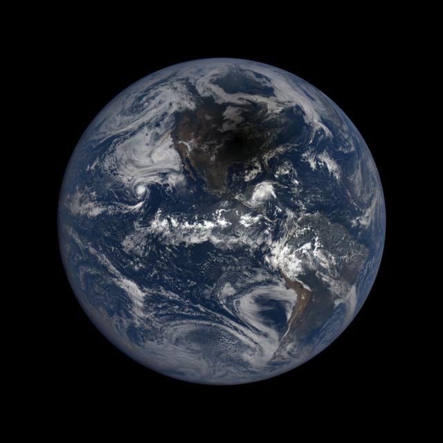 NASA image: NASA's EPIC View of 2017 Eclipse Across America
