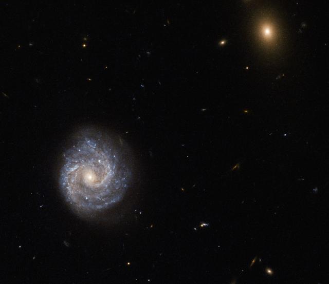 NASA image: Hubble Eyes a Powerful Galaxy