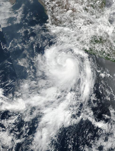 NASA image: NASA Sees Quick Development of Hurricane Dora