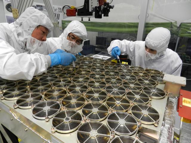 NASA image: Neutron star Interior Composition Explorer (NICER)