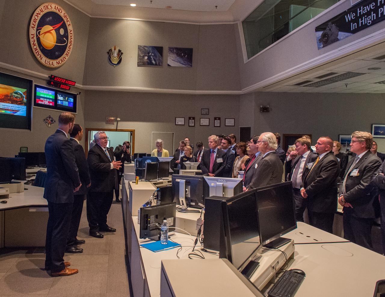Swedish Delegation Visits GSFC – May 3, 2017 - Members of the Royal Swedish Academy of Engineering Sciences listen a presentation in Goddard's Network Integration Center.  Credit: NASA/Goddard/Bill Hrybyk  Read more: <a href="https://go.nasa.gov/2p1rP0h" rel="nofollow">go.nasa.gov/2p1rP0h</a>  <b><a href="http://www.nasa.gov/audience/formedia/features/MP_Photo_Guidelines.html" rel="nofollow">NASA image use policy.</a></b>  <b><a href="http://www.nasa.gov/centers/goddard/home/index.html" rel="nofollow">NASA Goddard Space Flight Center</a></b> enables NASA’s mission through four scientific endeavors: Earth Science, Heliophysics, Solar System Exploration, and Astrophysics. Goddard plays a leading role in NASA’s accomplishments by contributing compelling scientific knowledge to advance the Agency’s mission.  <b>Follow us on <a href="http://twitter.com/NASAGoddardPix" rel="nofollow">Twitter</a></b>  <b>Like us on <a href="http://www.facebook.com/pages/Greenbelt-MD/NASA-Goddard/395013845897?ref=tsd" rel="nofollow">Facebook</a></b>  <b>Find us on <a href="http://instagrid.me/nasagoddard/?vm=grid" rel="nofollow">Instagram</a></b>      