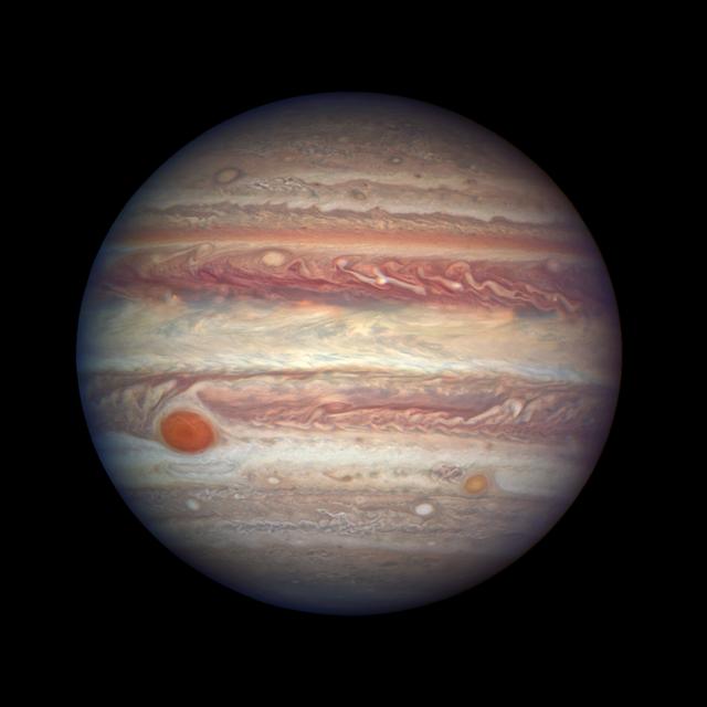 NASA's Hubble Takes Close-up Portrait of Jupiter