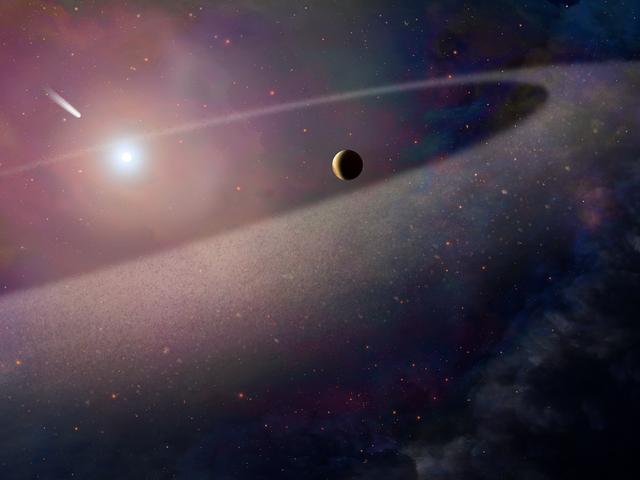 NASA image: Hubble Witnesses Massive Comet-Like Object Pollute Atmosphere of a White Dwarf