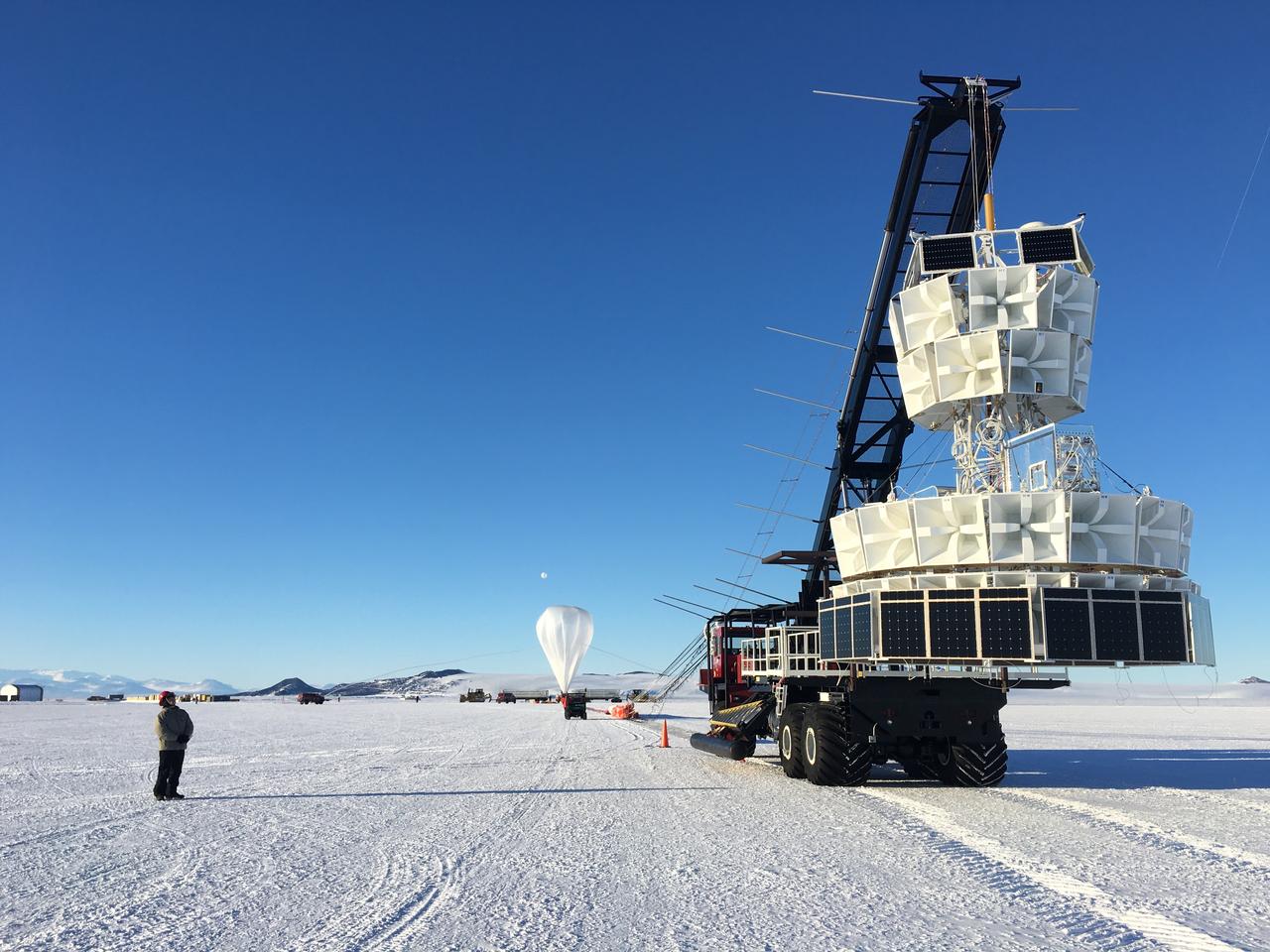 The second of three missions as part of NASA’s Antarctica Long Duration Balloon Flight Campaign was successfully launched at 8:10 a.m. EDT, Dec. 2.  The Antarctic Impulsive Transient Antenna (ANITA) from the University of Hawaii at Manoa was launched from Antarctica’s Ross Ice Shelf near McMurdo Station with support from the National Science Foundation’s United States Antarctic Program.  Scientists will use ANITA’s instruments to study the reactions in the core of stars and as they explode via the release of neutrinos that travel to Earth and interact with the Antarctica ice. More: <a href="http://go.nasa.gov/2ghR6Le" rel="nofollow">go.nasa.gov/2ghR6Le</a>