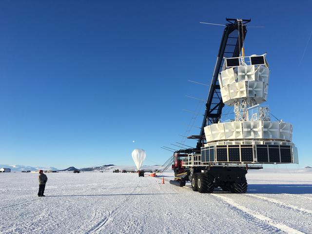 NASA image: Balloons on Ice: Launch # 2 takes flight in Antarctica