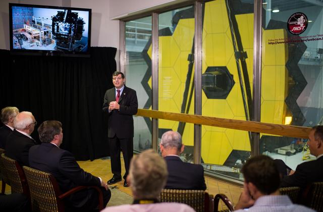 NASA image: Media Invited to Rare View of NASA's James Webb Space Telescope Mirrors