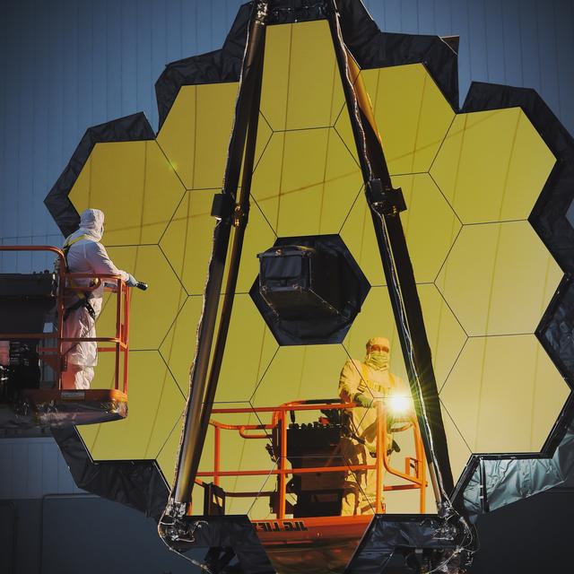 NASA image: NASA Completes Webb Telescope Center of Curvature Pre-test