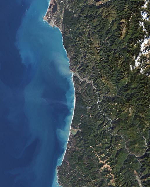 NASA image: Redwood National Park