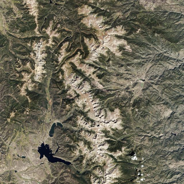 NASA image: Rocky Mountain National Park