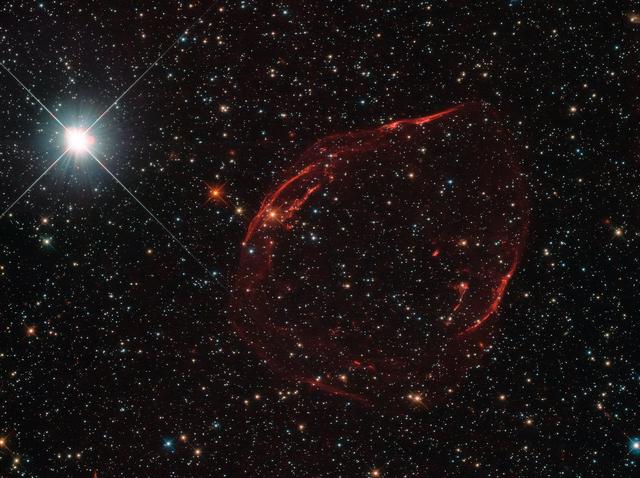 NASA image: Stellar shrapnel
