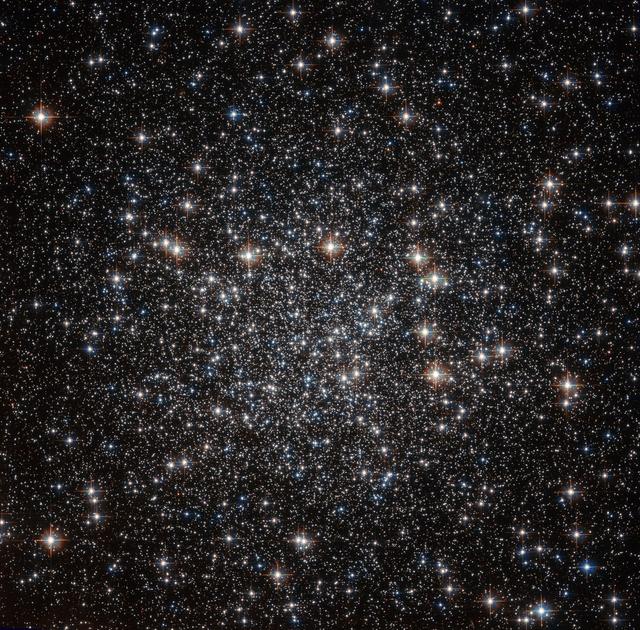 So Coldplay isn't the only one to see a sky full of stars, these are 22K light-years away  Located approximately 22,000 light-years away in the constellation of Musca (The Fly), this tightly packed collection of stars — known as a globular cluster — goes by the name of NGC 4833. This NASA/ESA Hubble Space Telescope image shows the dazzling stellar group in all its glory.  NGC 4833 is one of the over 150 globular clusters known to reside within the Milky Way. These objects are thought to contain some of the oldest stars in our galaxy. Studying these ancient cosmic clusters can help astronomers to unravel how a galaxy formed and evolved, and give an idea of the galaxy’s age.  Globular clusters are responsible for some of the most striking sights in the cosmos, with hundreds of thousands of stars congregating in the same region of space. Hubble has observed many of these clusters during its time in orbit around our planet, each as breathtaking as the last.  bit.ly/2b85p36   Image credit: ESA/Hubble and NASA  <b><a href="http://www.nasa.gov/audience/formedia/features/MP_Photo_Guidelines.html" rel="nofollow">NASA image use policy.</a></b>  <b><a href="http://www.nasa.gov/centers/goddard/home/index.html" rel="nofollow">NASA Goddard Space Flight Center</a></b> enables NASA’s mission through four scientific endeavors: Earth Science, Heliophysics, Solar System Exploration, and Astrophysics. Goddard plays a leading role in NASA’s accomplishments by contributing compelling scientific knowledge to advance the Agency’s mission.  <b>Follow us on <a href="http://twitter.com/NASAGoddardPix" rel="nofollow">Twitter</a></b>  <b>Like us on <a href="http://www.facebook.com/pages/Greenbelt-MD/NASA-Goddard/395013845897?ref=tsd" rel="nofollow">Facebook</a></b>  <b>Find us on <a href="http://instagrid.me/nasagoddard/?vm=grid" rel="nofollow">Instagram</a></b>     