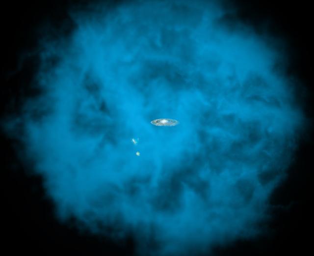 NASA image: Astronomers Discover Dizzying Spin of the Milky Way Galaxy’s “Halo”