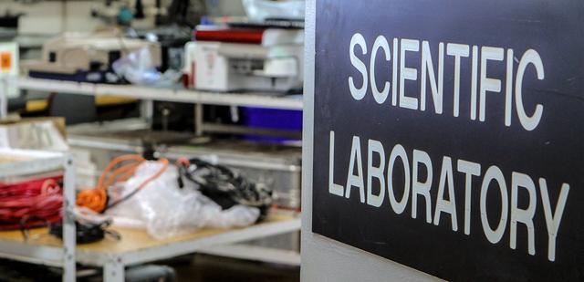 The R/V Atlantis houses sophisticated science laboratories, including rooms for computer use, “wet” work, chemical analysis and more.  ---  The <b><a href="http://naames.larc.nasa.gov/" rel="nofollow">North Atlantic Aerosols and Marine Ecosystems Study </a></b> (NAAMES) is a five year investigation to resolve key processes controlling ocean system function, their influences on atmospheric aerosols and clouds and their implications for climate.  Michael Starobin joined the NAAMES field campaign on behalf of Earth Expeditions and NASA Goddard Space Flight Center’s Office of Communications. He presented stories about the important, multi-disciplinary research being conducted by the NAAMES team, with an eye towards future missions on the NASA drawing board. This is a NAAMES photo essay put together by Starobin, a collection of 49 photographs and captions.  Photo and Caption Credit: Michael Starobin   <b><a href="http://www.nasa.gov/audience/formedia/features/MP_Photo_Guidelines.html" rel="nofollow">NASA image use policy</a></b>  <b><a href="http://www.nasa.gov/centers/goddard/home/index.html" rel="nofollow">NASA Goddard Space Flight Center</a></b> enables NASA’s mission through four scientific endeavors: Earth Science, Heliophysics, Solar System Exploration, and Astrophysics. Goddard plays a leading role in NASA’s accomplishments by contributing compelling scientific knowledge to advance the Agency’s mission.  <b>Follow us on <a href="http://twitter.com/NASAGoddardPix" rel="nofollow">Twitter</a></b>  <b>Like us on <a href="http://www.facebook.com/pages/Greenbelt-MD/NASA-Goddard/395013845897?ref=tsd" rel="nofollow">Facebook</a></b>  <b>Find us on <a href="https://www.instagram.com/nasagoddard/?hl=en" rel="nofollow">Instagram</a></b> 