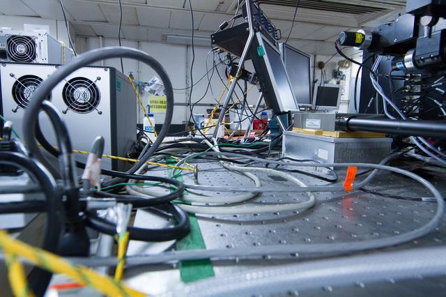 Onboard the R/V Atlantis a tangle of power and data cables awaits a busy team of scientists who will organize them.  ---  The <b><a href="http://naames.larc.nasa.gov/" rel="nofollow">North Atlantic Aerosols and Marine Ecosystems Study </a></b> (NAAMES) is a five year investigation to resolve key processes controlling ocean system function, their influences on atmospheric aerosols and clouds and their implications for climate.  Michael Starobin joined the NAAMES field campaign on behalf of Earth Expeditions and NASA Goddard Space Flight Center’s Office of Communications. He presented stories about the important, multi-disciplinary research being conducted by the NAAMES team, with an eye towards future missions on the NASA drawing board. This is a NAAMES photo essay put together by Starobin, a collection of 49 photographs and captions.  Photo and Caption Credit: Michael Starobin   <b><a href="http://www.nasa.gov/audience/formedia/features/MP_Photo_Guidelines.html" rel="nofollow">NASA image use policy</a></b>  <b><a href="http://www.nasa.gov/centers/goddard/home/index.html" rel="nofollow">NASA Goddard Space Flight Center</a></b> enables NASA’s mission through four scientific endeavors: Earth Science, Heliophysics, Solar System Exploration, and Astrophysics. Goddard plays a leading role in NASA’s accomplishments by contributing compelling scientific knowledge to advance the Agency’s mission.  <b>Follow us on <a href="http://twitter.com/NASAGoddardPix" rel="nofollow">Twitter</a></b>  <b>Like us on <a href="http://www.facebook.com/pages/Greenbelt-MD/NASA-Goddard/395013845897?ref=tsd" rel="nofollow">Facebook</a></b>  <b>Find us on <a href="https://www.instagram.com/nasagoddard/?hl=en" rel="nofollow">Instagram</a></b> 