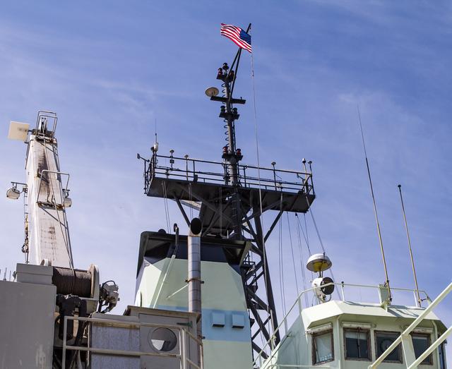 Atlantis was named after the first research vessel operated by the Woods Hole Oceanographic Institution. The original was also the source of the name for NASA’s space shuttle.   ---  The <b><a href="http://naames.larc.nasa.gov/" rel="nofollow">North Atlantic Aerosols and Marine Ecosystems Study </a></b> (NAAMES) is a five year investigation to resolve key processes controlling ocean system function, their influences on atmospheric aerosols and clouds and their implications for climate.  Michael Starobin joined the NAAMES field campaign on behalf of Earth Expeditions and NASA Goddard Space Flight Center’s Office of Communications. He presented stories about the important, multi-disciplinary research being conducted by the NAAMES team, with an eye towards future missions on the NASA drawing board. This is a NAAMES photo essay put together by Starobin, a collection of 49 photographs and captions.  Photo and Caption Credit: Michael Starobin   <b><a href="http://www.nasa.gov/audience/formedia/features/MP_Photo_Guidelines.html" rel="nofollow">NASA image use policy</a></b>  <b><a href="http://www.nasa.gov/centers/goddard/home/index.html" rel="nofollow">NASA Goddard Space Flight Center</a></b> enables NASA’s mission through four scientific endeavors: Earth Science, Heliophysics, Solar System Exploration, and Astrophysics. Goddard plays a leading role in NASA’s accomplishments by contributing compelling scientific knowledge to advance the Agency’s mission.  <b>Follow us on <a href="http://twitter.com/NASAGoddardPix" rel="nofollow">Twitter</a></b>  <b>Like us on <a href="http://www.facebook.com/pages/Greenbelt-MD/NASA-Goddard/395013845897?ref=tsd" rel="nofollow">Facebook</a></b>  <b>Find us on <a href="https://www.instagram.com/nasagoddard/?hl=en" rel="nofollow">Instagram</a></b> 