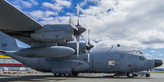 NASA added this particular C130 to its fleet in 2013. It acquired the airship from the U.S. Air Force.  ---  The <b><a href="http://naames.larc.nasa.gov/" rel="nofollow">North Atlantic Aerosols and Marine Ecosystems Study </a></b> (NAAMES) is a five year investigation to resolve key processes controlling ocean system function, their influences on atmospheric aerosols and clouds and their implications for climate.  Michael Starobin joined the NAAMES field campaign on behalf of Earth Expeditions and NASA Goddard Space Flight Center’s Office of Communications. He presented stories about the important, multi-disciplinary research being conducted by the NAAMES team, with an eye towards future missions on the NASA drawing board. This is a NAAMES photo essay put together by Starobin, a collection of 49 photographs and captions.  Photo and Caption Credit: Michael Starobin   <b><a href="http://www.nasa.gov/audience/formedia/features/MP_Photo_Guidelines.html" rel="nofollow">NASA image use policy</a></b>  <b><a href="http://www.nasa.gov/centers/goddard/home/index.html" rel="nofollow">NASA Goddard Space Flight Center</a></b> enables NASA’s mission through four scientific endeavors: Earth Science, Heliophysics, Solar System Exploration, and Astrophysics. Goddard plays a leading role in NASA’s accomplishments by contributing compelling scientific knowledge to advance the Agency’s mission.  <b>Follow us on <a href="http://twitter.com/NASAGoddardPix" rel="nofollow">Twitter</a></b>  <b>Like us on <a href="http://www.facebook.com/pages/Greenbelt-MD/NASA-Goddard/395013845897?ref=tsd" rel="nofollow">Facebook</a></b>  <b>Find us on <a href="https://www.instagram.com/nasagoddard/?hl=en" rel="nofollow">Instagram</a></b> 