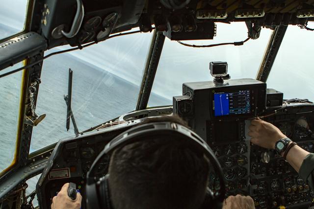 A low ceiling of broken clouds offers opportunities for researches to sample clouds during part of the flight and clear air during other parts of the flight.  ---  The <b><a href="http://naames.larc.nasa.gov/" rel="nofollow">North Atlantic Aerosols and Marine Ecosystems Study </a></b> (NAAMES) is a five year investigation to resolve key processes controlling ocean system function, their influences on atmospheric aerosols and clouds and their implications for climate.  Michael Starobin joined the NAAMES field campaign on behalf of Earth Expeditions and NASA Goddard Space Flight Center’s Office of Communications. He presented stories about the important, multi-disciplinary research being conducted by the NAAMES team, with an eye towards future missions on the NASA drawing board. This is a NAAMES photo essay put together by Starobin, a collection of 49 photographs and captions.  Photo and Caption Credit: Michael Starobin   <b><a href="http://www.nasa.gov/audience/formedia/features/MP_Photo_Guidelines.html" rel="nofollow">NASA image use policy</a></b>  <b><a href="http://www.nasa.gov/centers/goddard/home/index.html" rel="nofollow">NASA Goddard Space Flight Center</a></b> enables NASA’s mission through four scientific endeavors: Earth Science, Heliophysics, Solar System Exploration, and Astrophysics. Goddard plays a leading role in NASA’s accomplishments by contributing compelling scientific knowledge to advance the Agency’s mission.  <b>Follow us on <a href="http://twitter.com/NASAGoddardPix" rel="nofollow">Twitter</a></b>  <b>Like us on <a href="http://www.facebook.com/pages/Greenbelt-MD/NASA-Goddard/395013845897?ref=tsd" rel="nofollow">Facebook</a></b>  <b>Find us on <a href="https://www.instagram.com/nasagoddard/?hl=en" rel="nofollow">Instagram</a></b> 