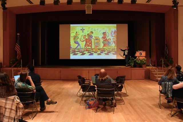 NASA image: Lynda Barry Visits NASA Goddard