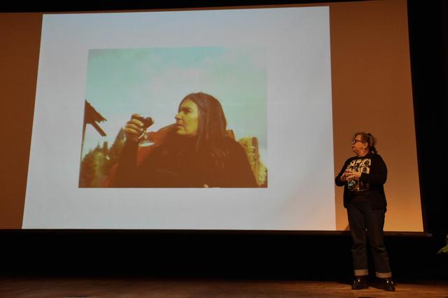 Lynda Barry Visits NASA Goddard