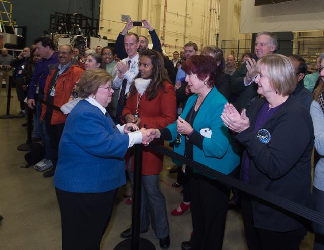 NASA image: Senator Barbara Mikulski Visits NASA Goddard