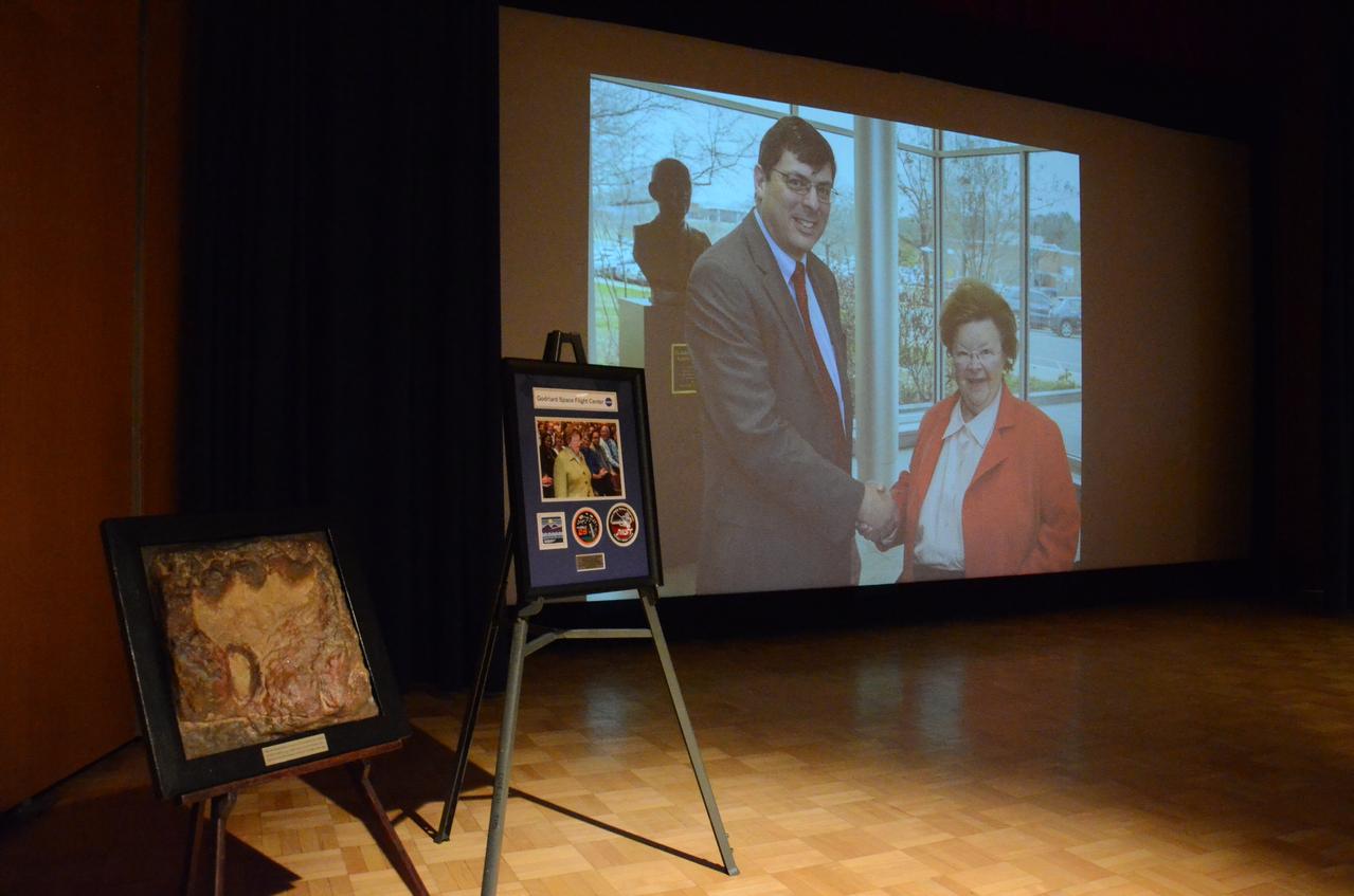 Maryland's Sen. Barbara Mikulski greeted employees at NASA's Goddard Space Flight Center in Greenbelt, Maryland, during a packed town hall meeting Jan. 6. She discussed her history with Goddard and appropriations for NASA in 2016. Read more: <a href="http://www.nasa.gov/feature/goddard/2016/maryland-sen-barbara-mikulski-visits-nasa-goddard" rel="nofollow">www.nasa.gov/feature/goddard/2016/maryland-sen-barbara-mi...</a> Credit: NASA/Goddard/Rebecca Roth <b><a href="http://www.nasa.gov/audience/formedia/features/MP_Photo_Guidelines.html" rel="nofollow">NASA image use policy.</a></b> <b><a href="http://www.nasa.gov/centers/goddard/home/index.html" rel="nofollow">NASA Goddard Space Flight Center</a></b> enables NASA’s mission through four scientific endeavors: Earth Science, Heliophysics, Solar System Exploration, and Astrophysics. Goddard plays a leading role in NASA’s accomplishments by contributing compelling scientific knowledge to advance the Agency’s mission. <b>Follow us on <a href="http://twitter.com/NASAGoddardPix" rel="nofollow">Twitter</a></b> <b>Like us on <a href="http://www.facebook.com/pages/Greenbelt-MD/NASA-Goddard/395013845897?ref=tsd" rel="nofollow">Facebook</a></b> <b>Find us on <a href="http://instagrid.me/nasagoddard/?vm=grid" rel="nofollow">Instagram</a></b>