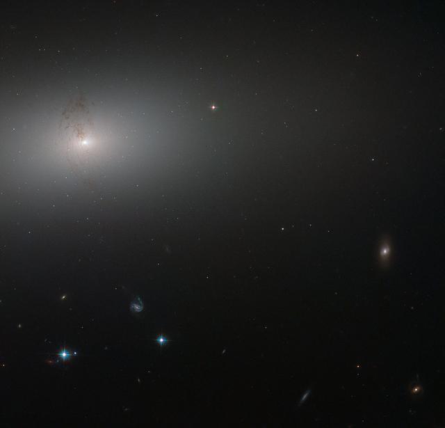 Hubble Peers Through the Elliptical Haze