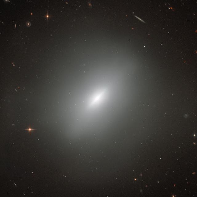 NASA image: Hubble Views a Young Elliptical Galaxy