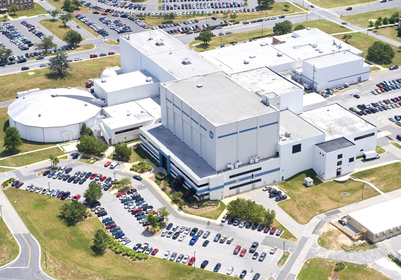 Aerial view of NASA's Goddard Space Flight Center in Greenbelt, Maryland, in 2010.  Credits: NASA Goddard/Bill Hrybyk 
