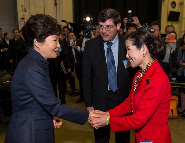 NASA image: President Park Geun-hye of South Korea Visits NASA Goddard