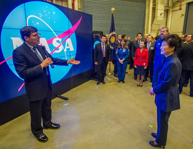 NASA image: President Park Geun-hye of South Korea Visits NASA Goddard