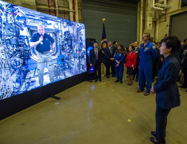 NASA image: President Park Geun-hye of South Korea Visits NASA Goddard