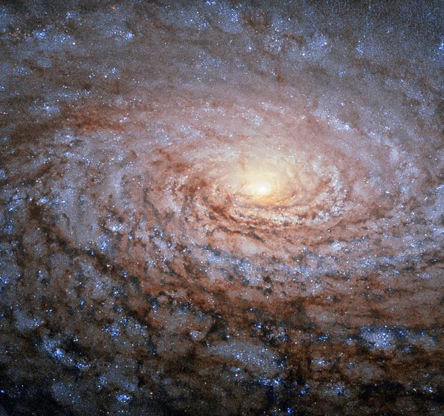 NASA image: Hubble Sees a Galactic Sunflower