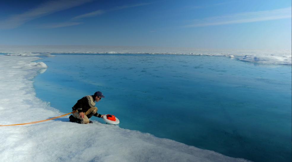 Laurence Smith, chair of geography at University of California, Los Angeles, deploys an autonomous drift boat equipped with several sensors in a meltwater river on the surface of the Greenland ice sheet on July 19, 2015.  “Surface melting in Greenland has increased recently, and we lacked a rigorous estimate of the water volumes being produced and their transport,” said Tom Wagner, the cryosphere program scientist at NASA Headquarters in Washington. “NASA funds fieldwork like Smith’s because it helps us to interpret satellite data, and to extrapolate measurements from the local field sites to the larger ice sheet.&quot;  Credit: NASA/Goddard/Jefferson Beck  Read more: <a href="http://www.nasa.gov/feature/a-summer-of-nasa-research-on-sea-level-rise-in-greenland" rel="nofollow">www.nasa.gov/feature/a-summer-of-nasa-research-on-sea-lev...</a>  <b><a href="http://www.nasa.gov/audience/formedia/features/MP_Photo_Guidelines.html" rel="nofollow">NASA image use policy.</a></b>  <b><a href="http://www.nasa.gov/centers/goddard/home/index.html" rel="nofollow">NASA Goddard Space Flight Center</a></b> enables NASA’s mission through four scientific endeavors: Earth Science, Heliophysics, Solar System Exploration, and Astrophysics. Goddard plays a leading role in NASA’s accomplishments by contributing compelling scientific knowledge to advance the Agency’s mission.  <b>Follow us on <a href="http://twitter.com/NASAGoddardPix" rel="nofollow">Twitter</a></b>  <b>Like us on <a href="http://www.facebook.com/pages/Greenbelt-MD/NASA-Goddard/395013845897?ref=tsd" rel="nofollow">Facebook</a></b>  <b>Find us on <a href="http://instagrid.me/nasagoddard/?vm=grid" rel="nofollow">Instagram</a></b>