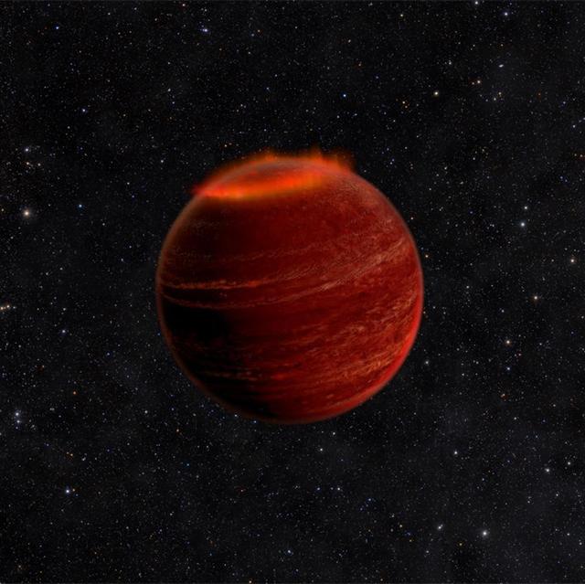 NASA image: Powerful Auroras Found at Brown Dwarf