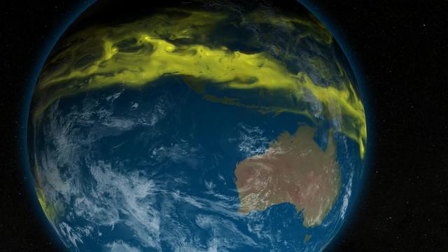 NASA image: Big Ozone Holes Headed For Extinction By 2040