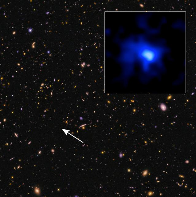 NASA image: Astronomers Set a New Galaxy Distance Record
