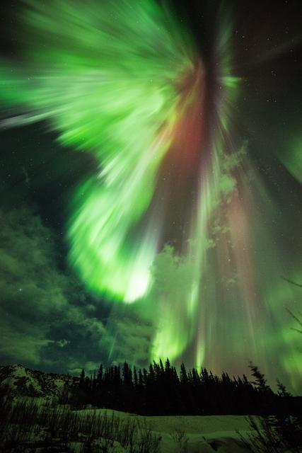 NASA image: "St. Patrick's Aurora"